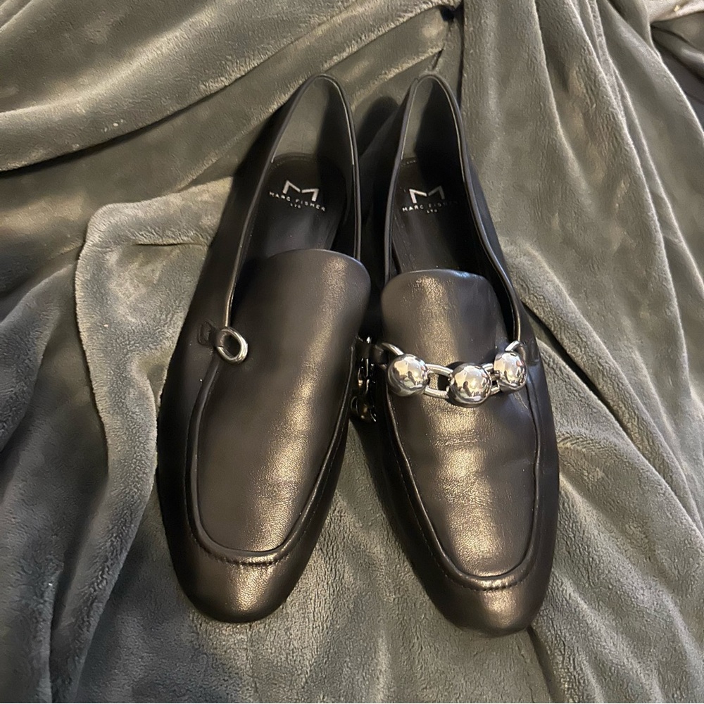 Marc Fisher Loafers With Broken Ornament 9.5 Women’s